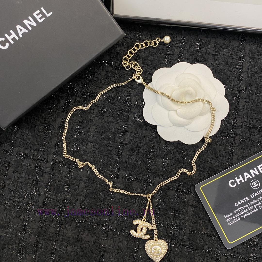 Original Mold Code CN006Chanel Necklace Hot Selling Item Hits New MarketCHANEL22A Full Diamond h3rj22p7 - Image 4