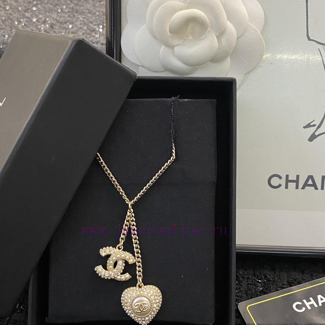 Original Mold Code CN006Chanel Necklace Hot Selling Item Hits New MarketCHANEL22A Full Diamond h3rj22p7 - Image 5