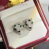 A3339 Ka Jia's New Large And Domineering High-end Leopard Earrings Are Made Of High-end S925 So u8v7pnd6