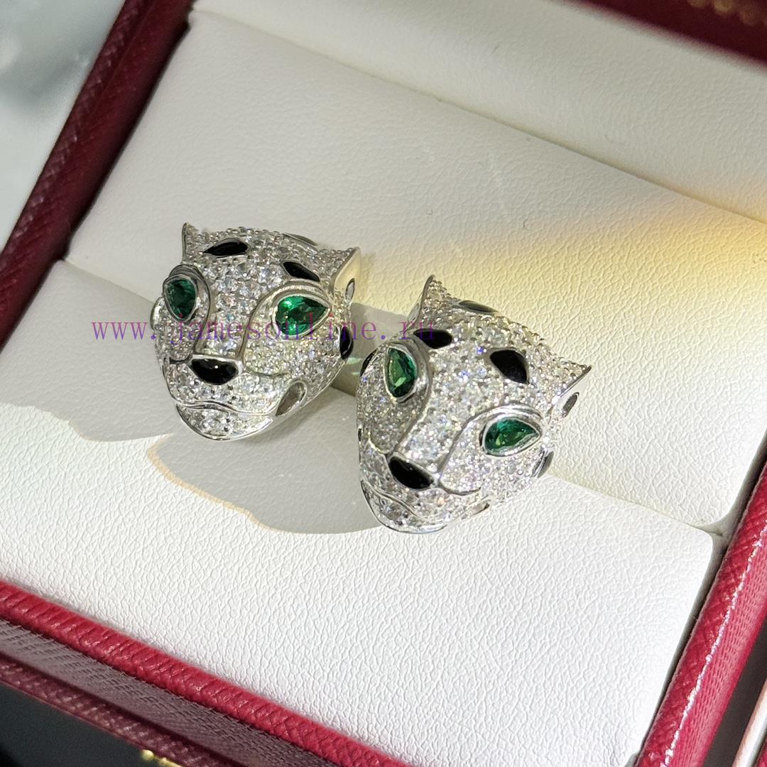 A3339 Ka Jia's New Large And Domineering High-end Leopard Earrings Are Made Of High-end S925 So u8v7pnd6 - Image 6