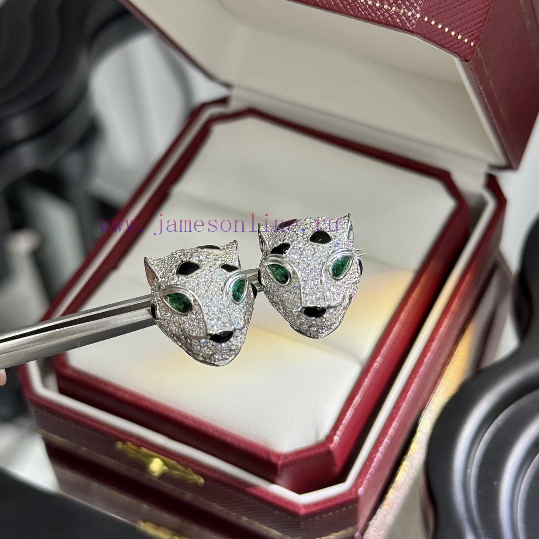 A3339 Ka Jia's New Large And Domineering High-end Leopard Earrings Are Made Of High-end S925 So u8v7pnd6 - Image 9