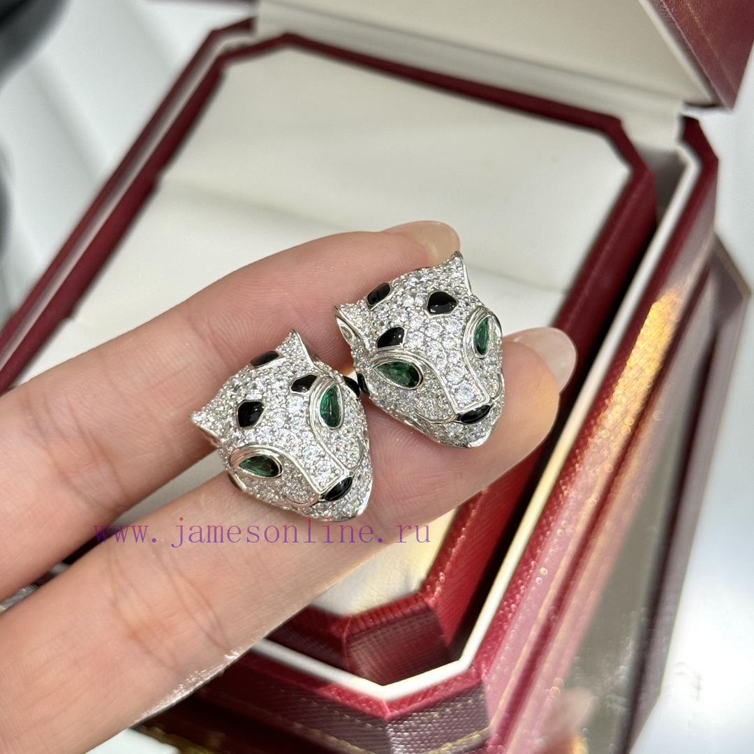 A3339 Ka Jia's New Large And Domineering High-end Leopard Earrings Are Made Of High-end S925 So u8v7pnd6 - Image 10