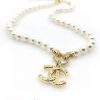 Chanel Pearl CC Necklace Consistent ZP Brass MaterialUpdate Time: June 21 2024 By SK zqh9nxx6