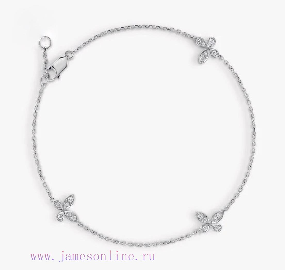 0026 Graff Butterfly Full Diamond Bracelet Jewelry GRAFF Jewelry Uses Top-notch Zircon Lifelike c1i9y4f2 - Image 3