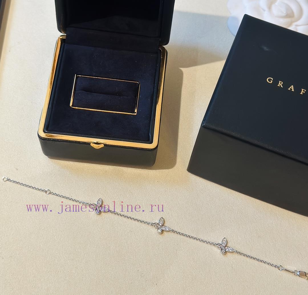 0026 Graff Butterfly Full Diamond Bracelet Jewelry GRAFF Jewelry Uses Top-notch Zircon Lifelike c1i9y4f2 - Image 5