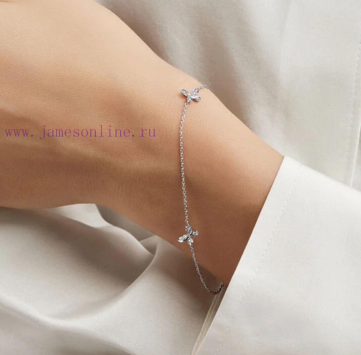 0026 Graff Butterfly Full Diamond Bracelet Jewelry GRAFF Jewelry Uses Top-notch Zircon Lifelike c1i9y4f2 - Image 6
