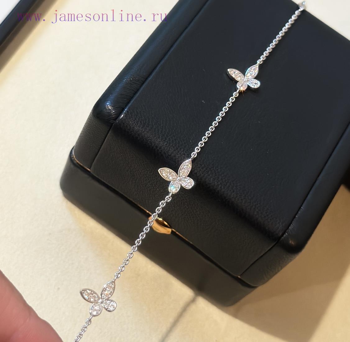 0026 Graff Butterfly Full Diamond Bracelet Jewelry GRAFF Jewelry Uses Top-notch Zircon Lifelike c1i9y4f2 - Image 9