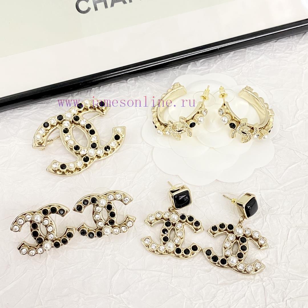 Code E2423Chanel Earrings Sell Well And Become NewCHAN 23 Black And White Diamond CC Earrings🤩 6wcdfri2 - Image 10