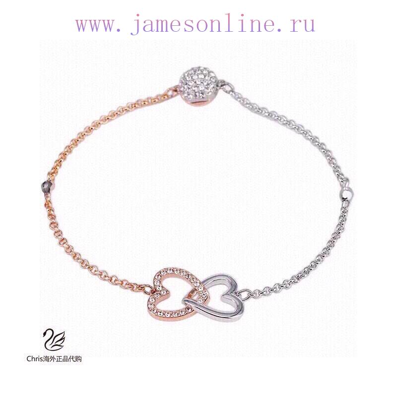 ️ Arrived Swarovski SWA REMIX Collection Heart To Heart Magnetic Buckle Bracelet Swarovski ICON 4p0g7ks3 - Image 5