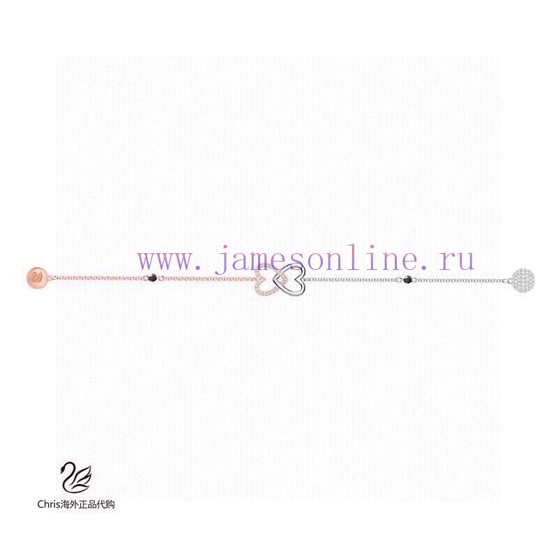 ️ Arrived Swarovski SWA REMIX Collection Heart To Heart Magnetic Buckle Bracelet Swarovski ICON 4p0g7ks3 - Image 7