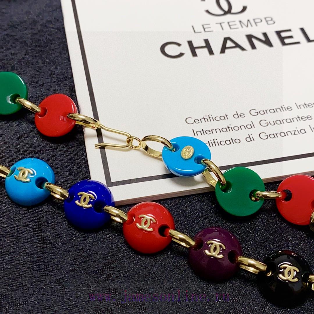 The New Chanel Double C Color Bead Splicing Bean Necklace Is Even More Beautiful And Personaliz q5zvy880 - Image 6