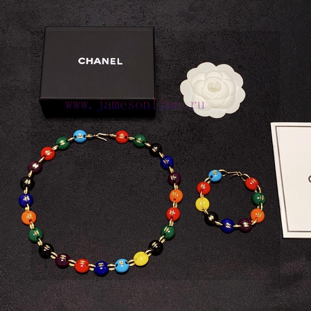 The New Chanel Double C Color Bead Splicing Bean Necklace Is Even More Beautiful And Personaliz q5zvy880 - Image 10