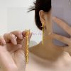 Recommended Hot Item On Xiaohongshu ️ New YSL Saint Laurent Long Tassel Leaf Earrings Earrings tgabxkg2