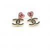 CH * Nel Pink Heart Earrings Consistent ZP Brass MaterialUpdate Time: June 27 2024 By SK 50cdpbla