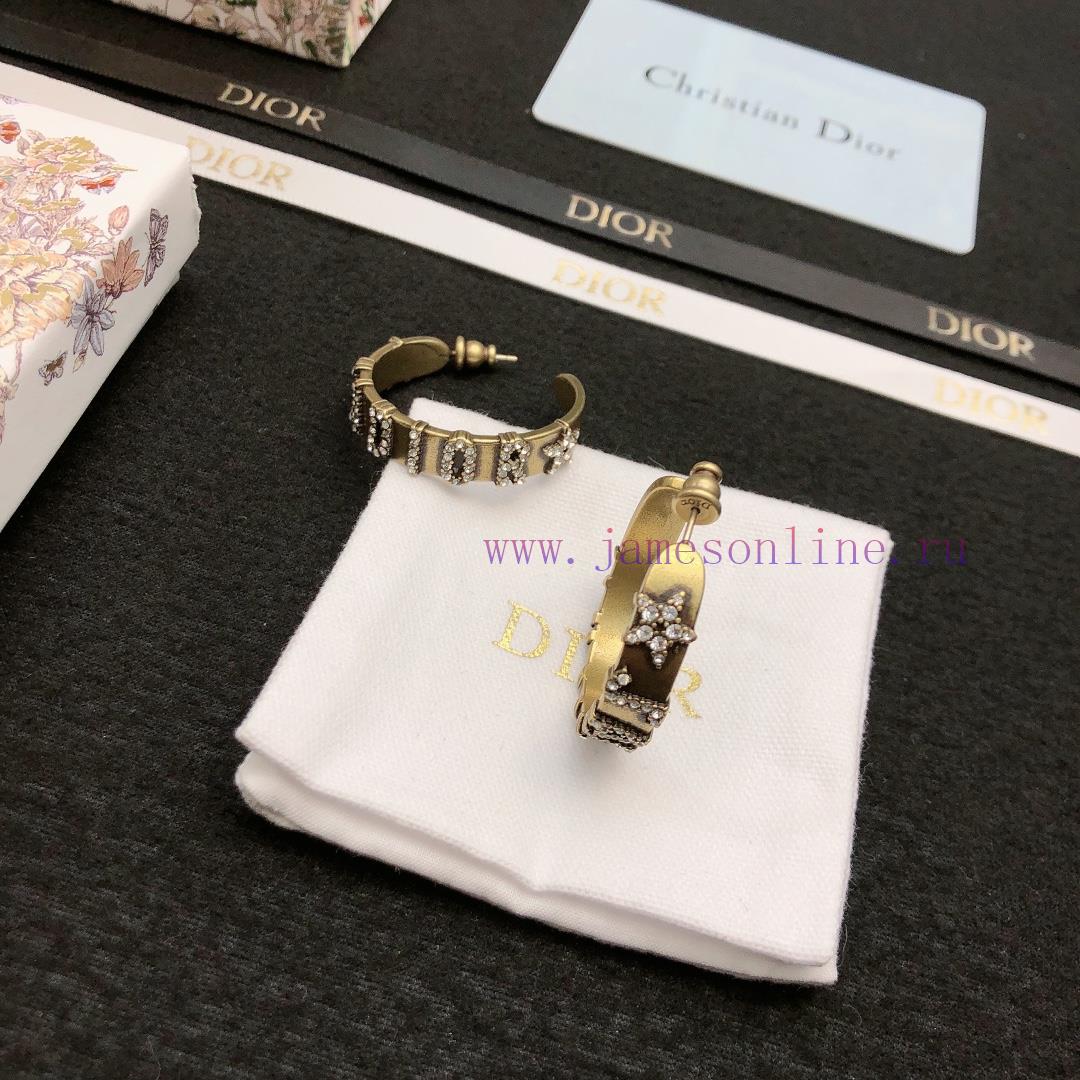 DIOR Earrings Are Made Of Brass Material And Are A Popular Item With Unique Retro And Avant-gar m8dvbf35 - Image 2