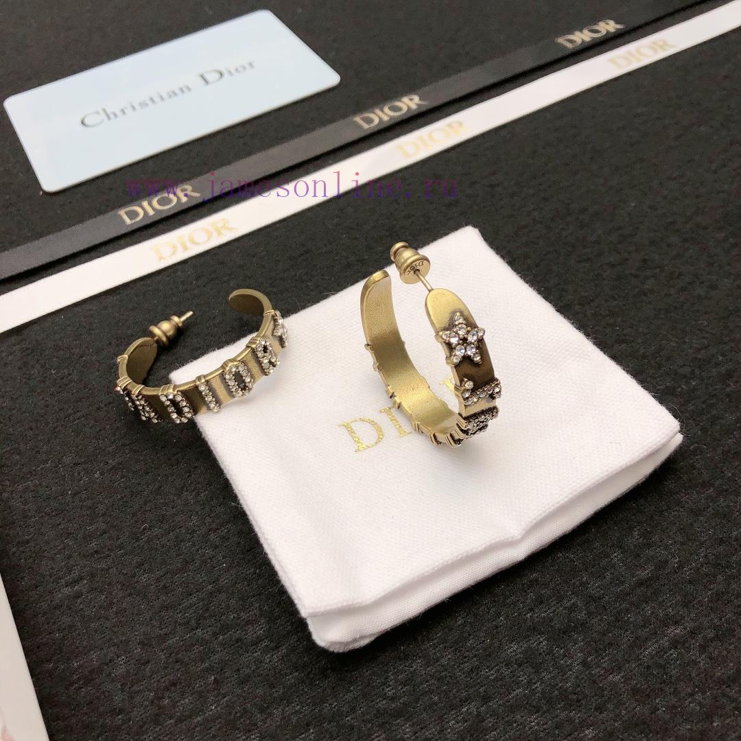 DIOR Earrings Are Made Of Brass Material And Are A Popular Item With Unique Retro And Avant-gar m8dvbf35 - Image 3
