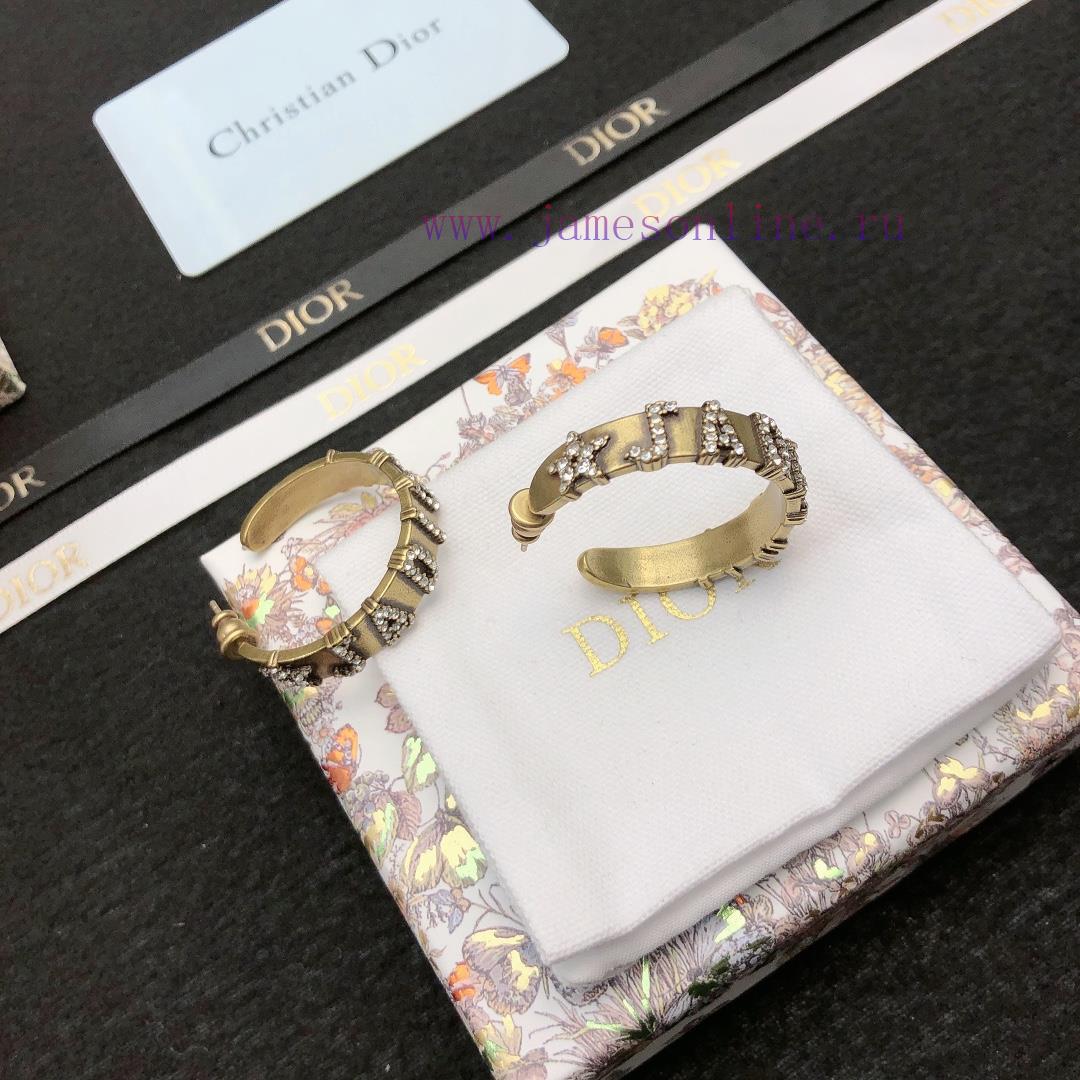 DIOR Earrings Are Made Of Brass Material And Are A Popular Item With Unique Retro And Avant-gar m8dvbf35 - Image 6