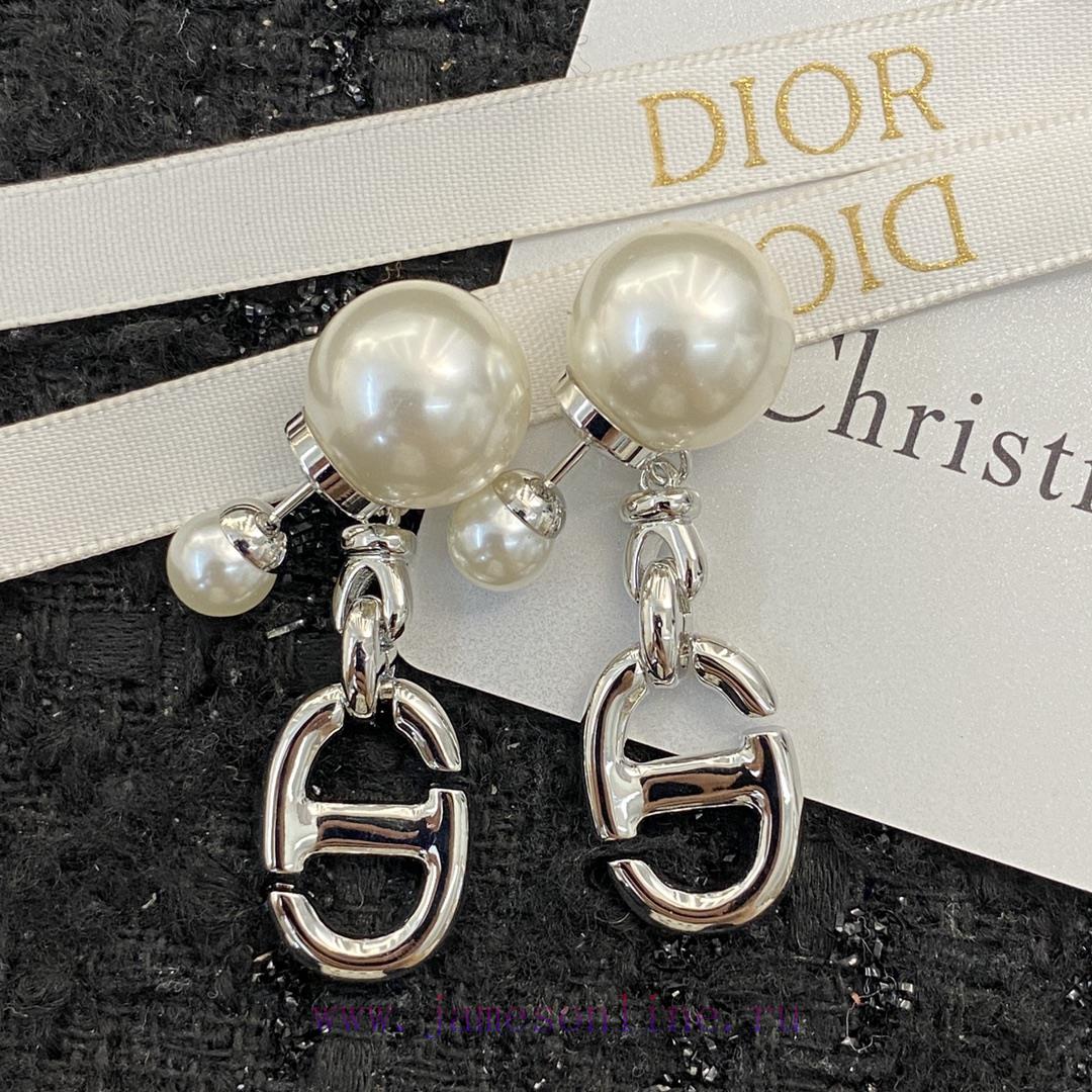 Code E2103Dior Earrings Hot Selling Item Hits New Consensus Zp🤡 DIOR 23 Pig Nose Pearl Earrings o0zug2zm - Image 2
