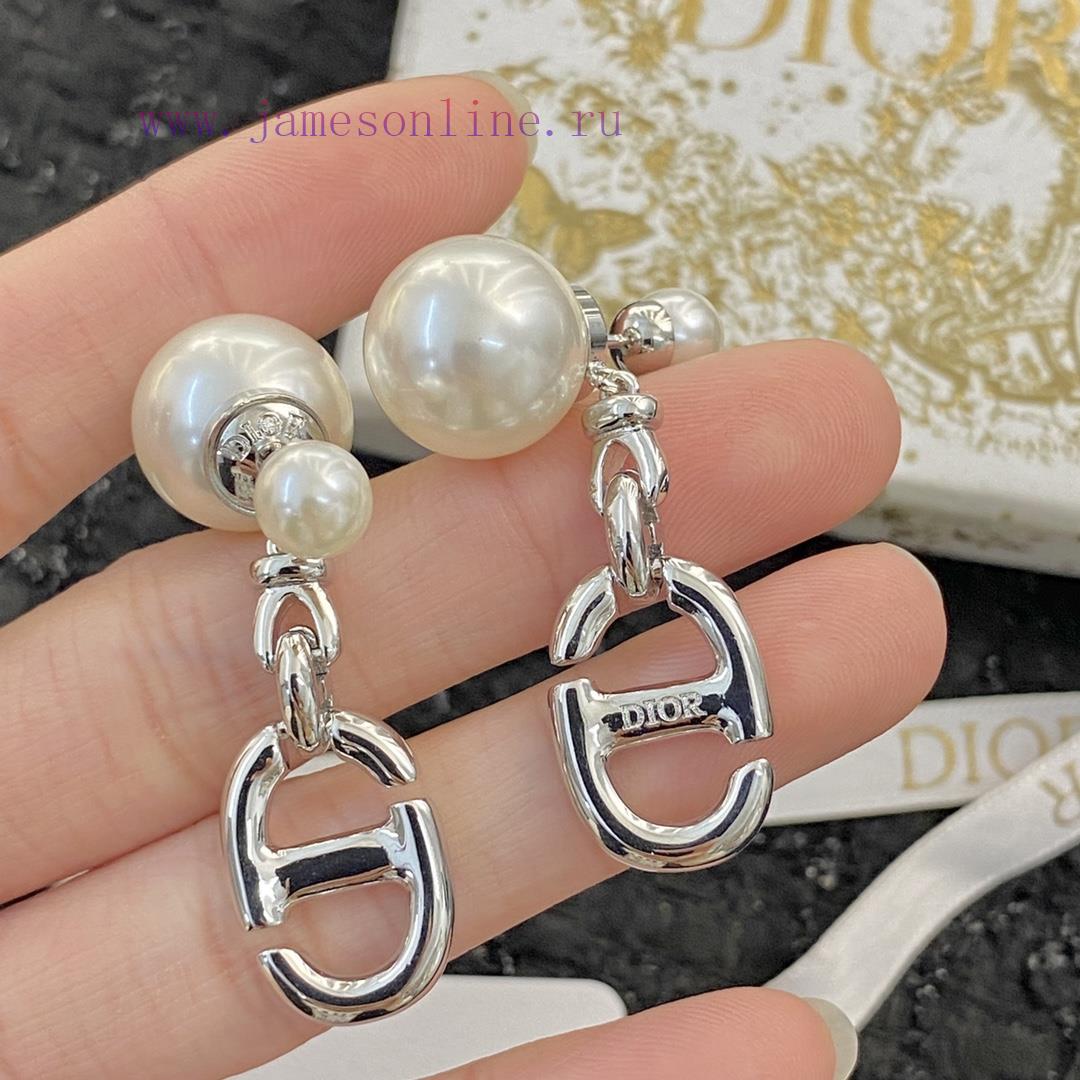 Code E2103Dior Earrings Hot Selling Item Hits New Consensus Zp🤡 DIOR 23 Pig Nose Pearl Earrings o0zug2zm - Image 7