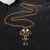 Chanel's New Necklace Is Synchronized With The New Double C Crafted With Precision To Match The tny6w63g