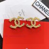 The Original Replica Logo Of Chanel's Vintage Double C-ear Studs Little Chanel Needs No Further qlalbnq0