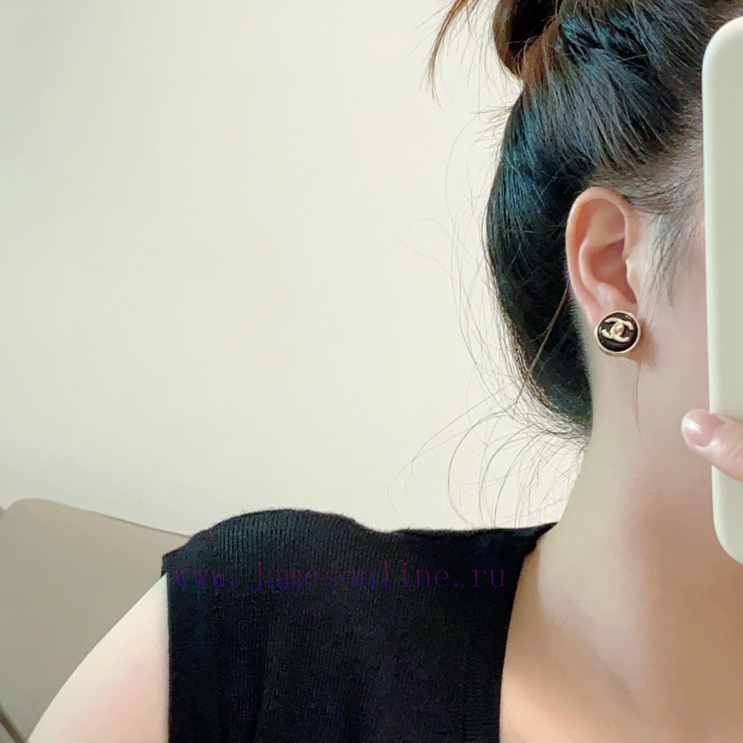 🥰 Chanel Chanel Minimalist Button Double C Black Small Earrings Are Really Super Beautiful. The 1phvpbpe - Image 3