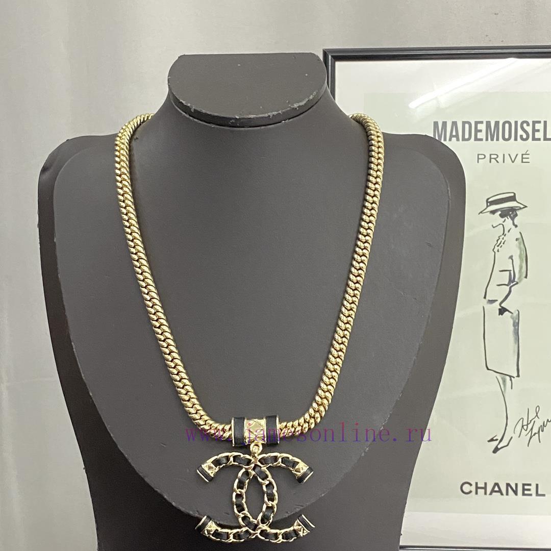 Original Mold Code CN001Hot Selling Necklaces With New ReleasesThe Combination Of Black And Gol h11nwoyb