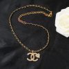 Chanel's New Lambskin Necklace Is Synchronized With The New Double C Necklace Crafted With Prec 0lgo1xsr
