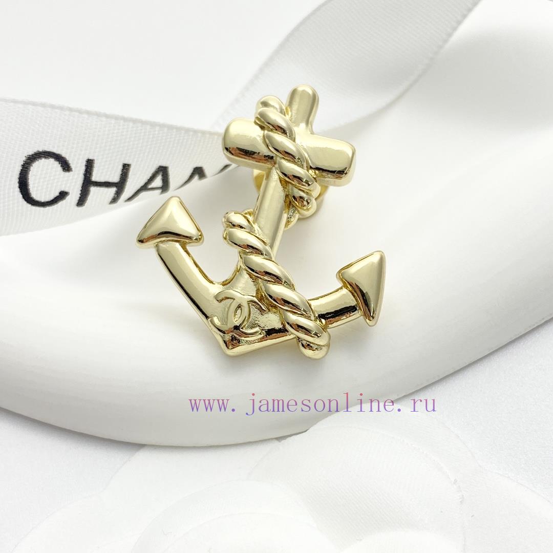 Today's New Code A735Chanel Brooch Sells Well And Hits New TrendCHAN 5c Light Gold Anchor Rope dg96kml1 - Image 8