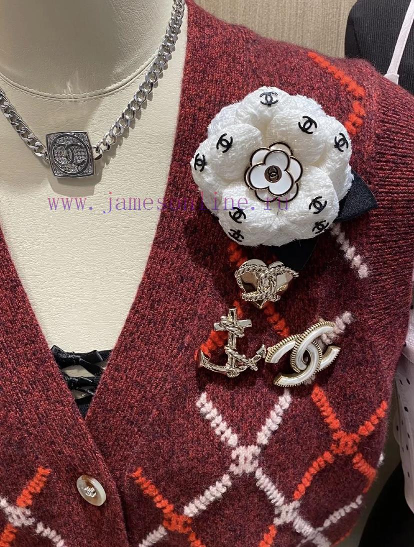 Today's New Code A735Chanel Brooch Sells Well And Hits New TrendCHAN 5c Light Gold Anchor Rope dg96kml1 - Image 9