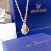 Swarovski's New Spring/summer 2020 Gold Shell Women's Necklace 5522886 Collarbone Chain With Sc 9fvcs44l
