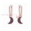 Swarovski/Swarovski Moon Star Element Fashion And Elegant Dual Use Earrings 5440458 One Can Be c4wi85kk