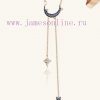 Goddess ItemPurchasing Grade Swarovski Blue Moon Star Long Tassel Necklace Original Material Au ijfc2hl4