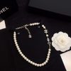 Chanel Official Website New Chanel Letter Full Diamond Neckchain Necklace Choker Original Ident ouqh5e0e