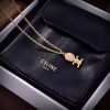 NecklaceCeline New Set PRECLOUS New Product Simple And Fashionable Consistent Brass Material El nddc2fg4