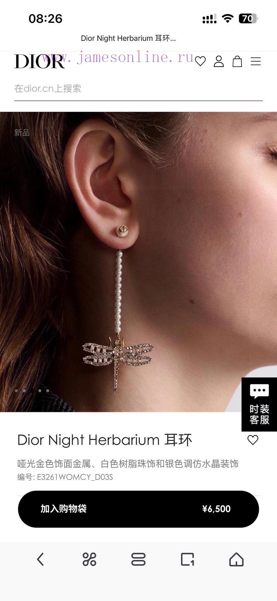 Dior's New Products Which Are Loved By Top Tier Brands Are Dragonfly Earrings With A Metallic T p6xv1o8u - Image 4