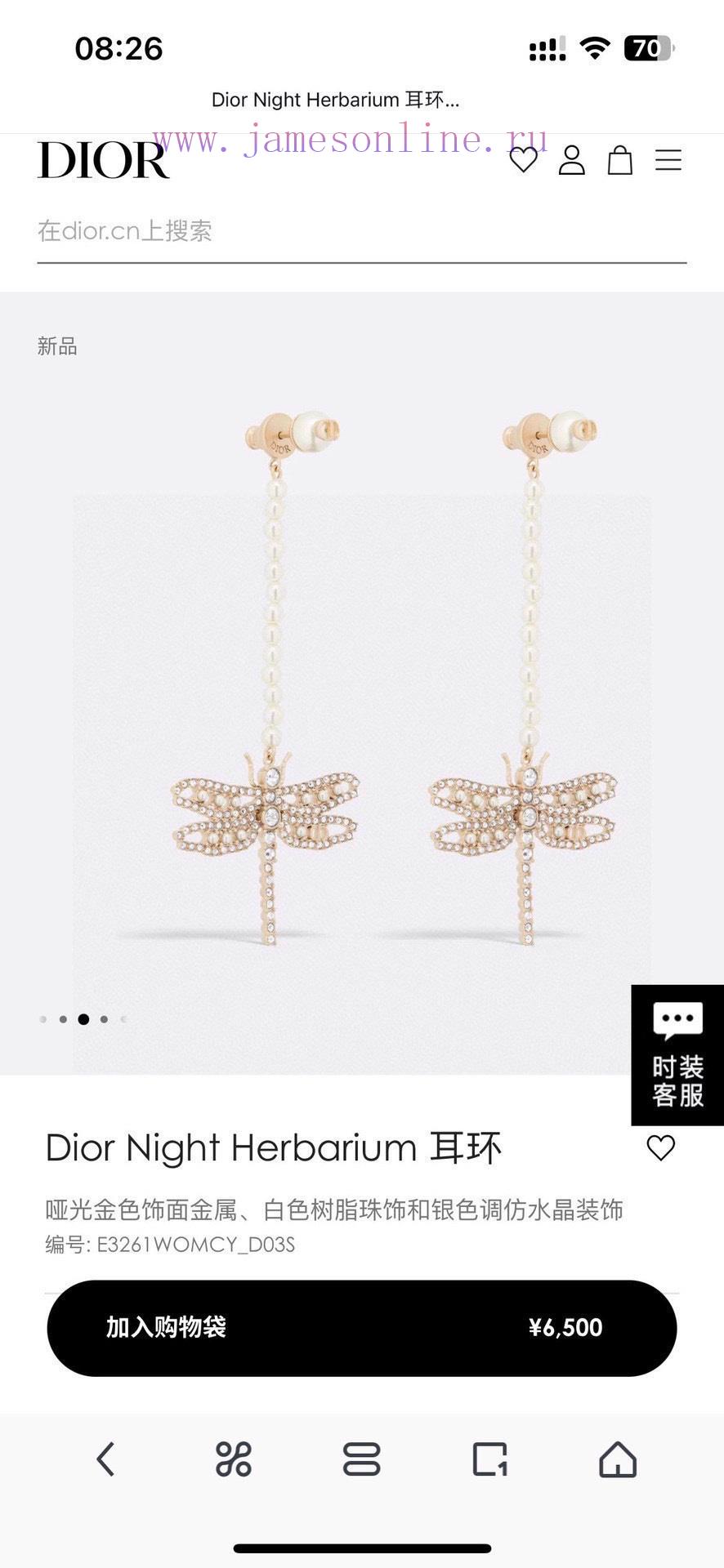 Dior's New Products Which Are Loved By Top Tier Brands Are Dragonfly Earrings With A Metallic T p6xv1o8u - Image 5