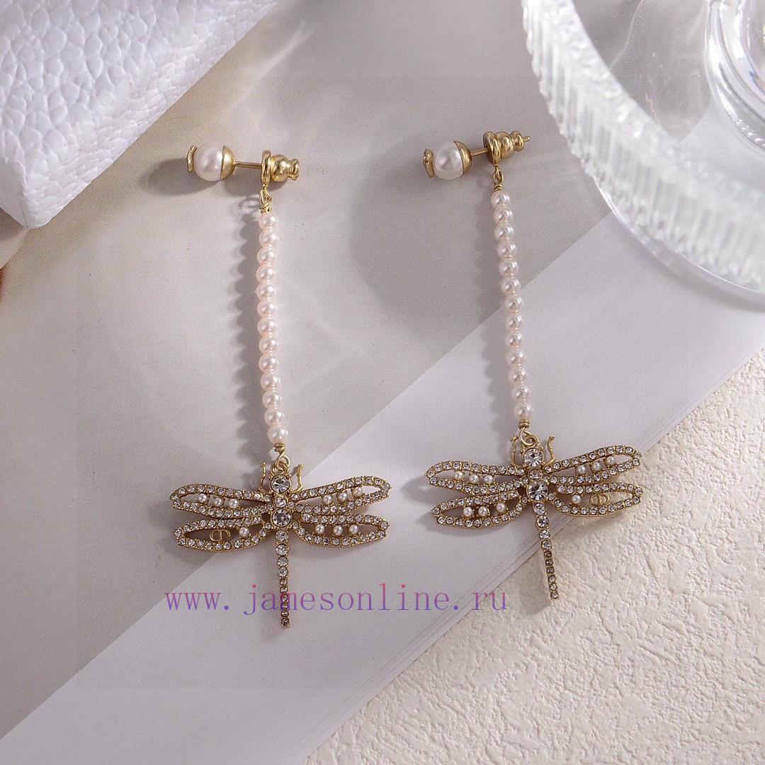 Dior's New Products Which Are Loved By Top Tier Brands Are Dragonfly Earrings With A Metallic T p6xv1o8u - Image 8