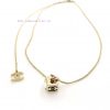 CH * Nel Light Gold Small Square Necklace Consistent With ZP Brass MaterialUpdate Time: January toy1rpoc