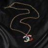 Chanel's New Necklace Is Synchronized With The New Double C Necklace Crafted With Precision To 312ymy66