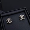 Chanel 25c | Full Diamond Double C EarstudsWearing Earrings That Are So Beautiful To The Heart r6ignt79