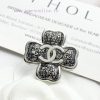 Today's New Code A741Chanel Brooch Sells Well And Hits New TrendCHAN 25 Black Silver Lace Clove 0cjpavrh
