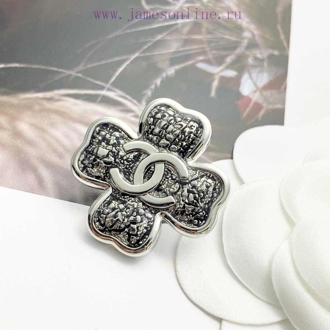 Today's New Code A741Chanel Brooch Sells Well And Hits New TrendCHAN 25 Black Silver Lace Clove 0cjpavrh - Image 7