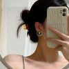 The New Chanel Autumn And Winter Collection Features Vintage Grass Green Earrings Which Are A H 70qbcu82