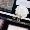 New Original Order DIOR Dior CD Retro Earrings Consistent Brass Material Super TextureUpdate Ti rkwoq3yf