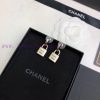 Purchasing Level New Arrivals Chanel Chanel Double C Earrings Very Beautiful Consistent Brass M xraf124v