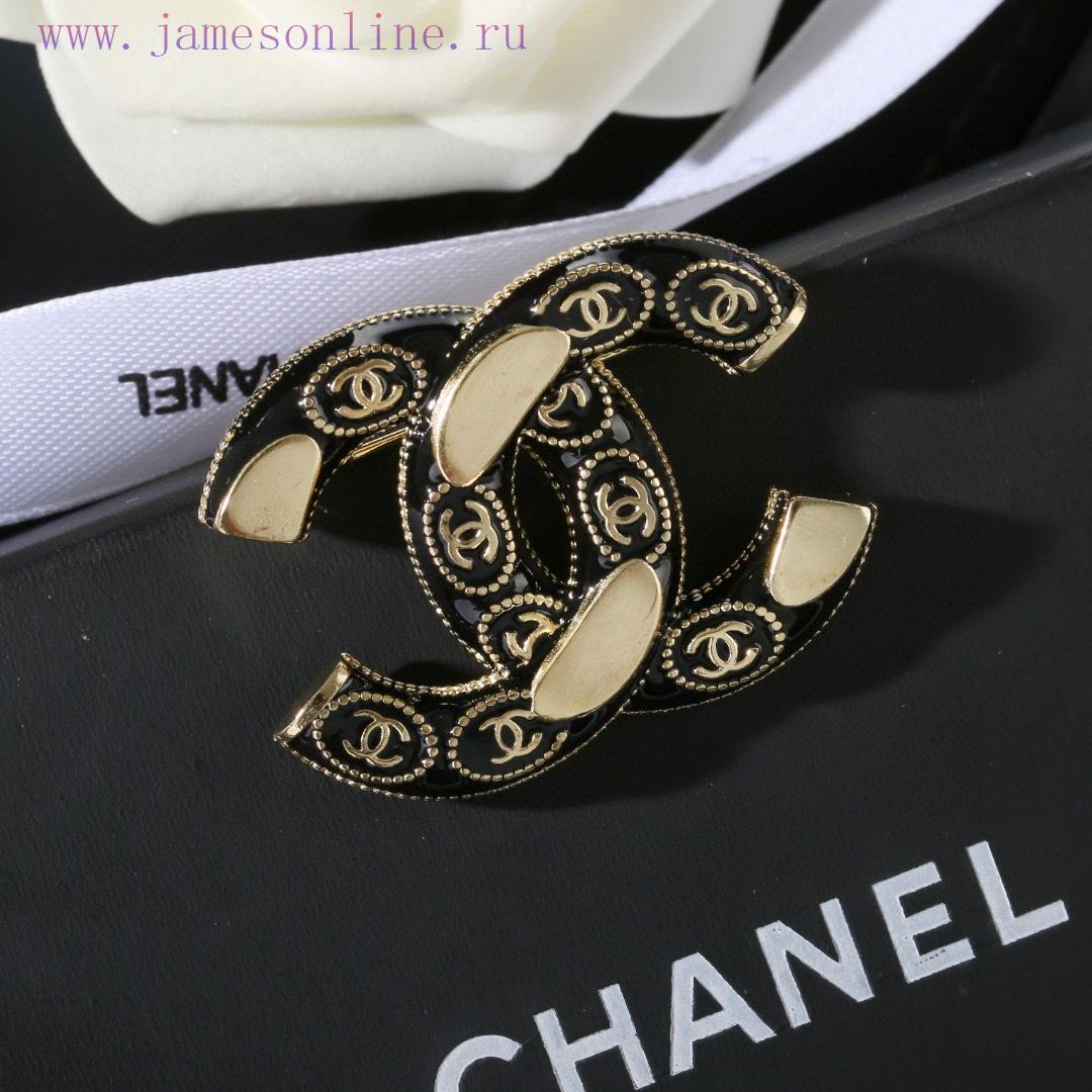 Chanel's New Double-C Brooch Has Exquisite Craftsmanship In Every Detail And This Design Is Tru xlz60jow - Image 2