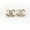 Ch * Nel Square Diamond Letters Cc Earrings Consistent ZP Brass MaterialUpdate Time: February 1 imbaurx7