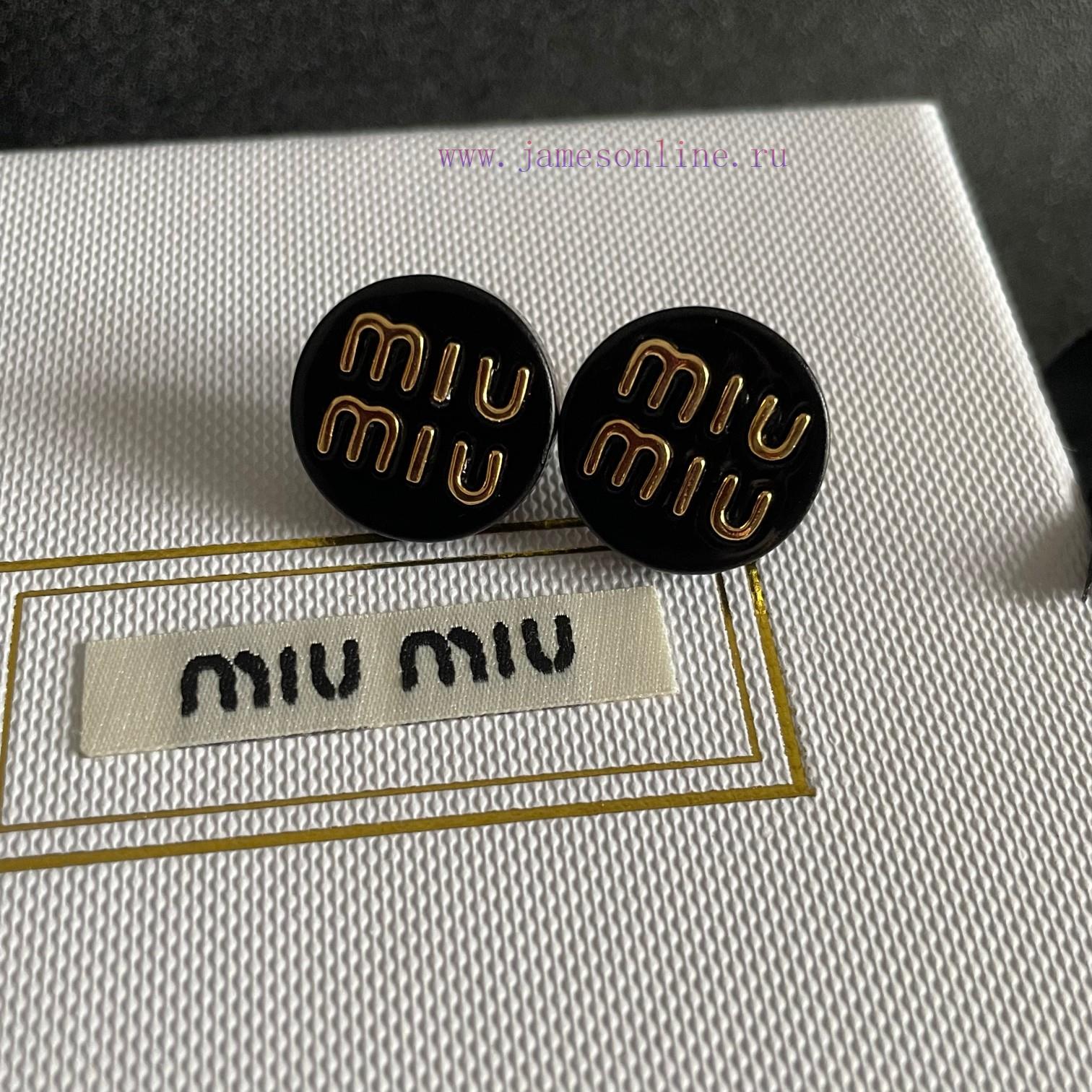 The New MIUMIU Round Letter Design Earrings Are A Must-have Item For Little Fairies And Goddess n8kg8ss2 - Image 10