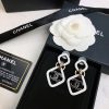 Chanel Leaf Double C Earnail Earrings With Retro Gold Double C Base Edge Set With Sparkling Dia h3ekxzsv